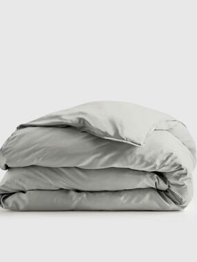 Bamboo Duvet Cover Full/Queen Eucalyptus Light Green (no shams)